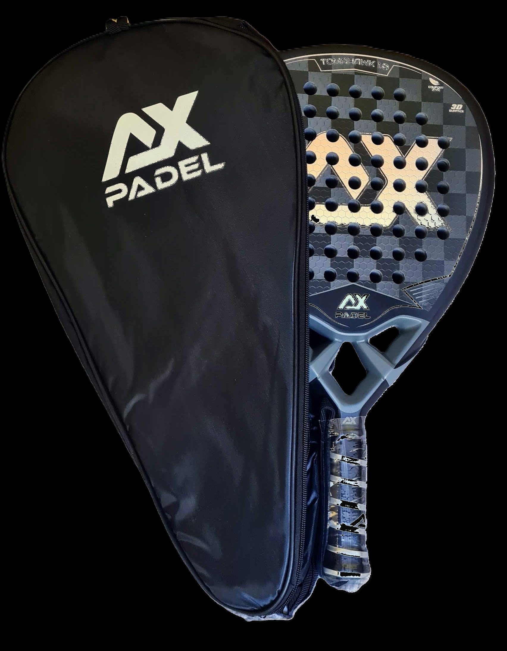 AX Padel Tomahawk 1.0 — bolso con pala
