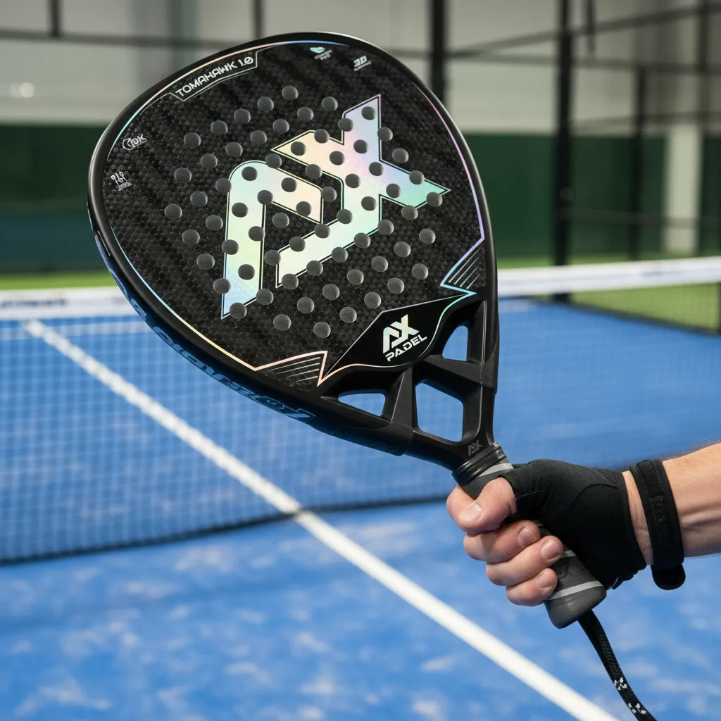 Pala AX Padel Tomahawk 1.0 — vista frontal
